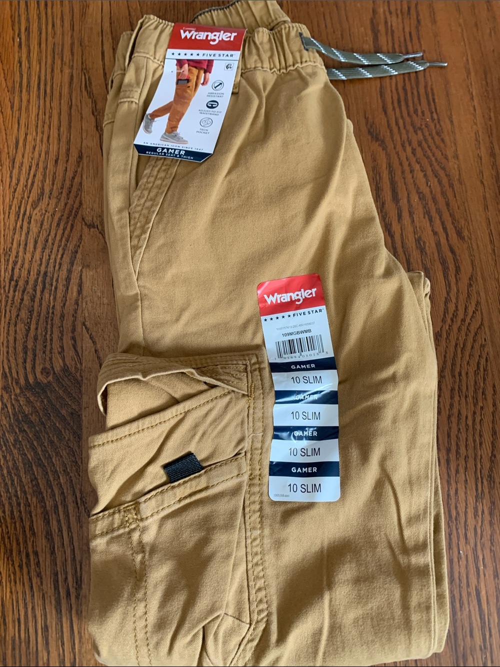 Wrangler bo Slim Gamer Pants - Tan
